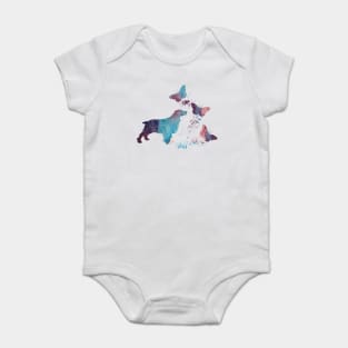 Spaniel Art Baby Bodysuit